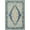 Navy, variant on Momeni LILLILIH-6IVY2030 2 x 3 ft. Lillihan Rectangle Area Rug, Ivory