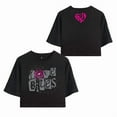 thumbnail image 2 of AJ Lee Merch Bites Back Retro T-Shirt For Women&Girls Midriff Short Sleeve Summer Clothing Vest Tee, 2 of 5