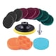 thumbnail image 1 of Juego de 13 piezas para limpieza: Discos y esponjas de 4 pulgadas, ideal para autos, cocina y baño. ¡Limpieza eficiente y sin rayones!, 1 of 6