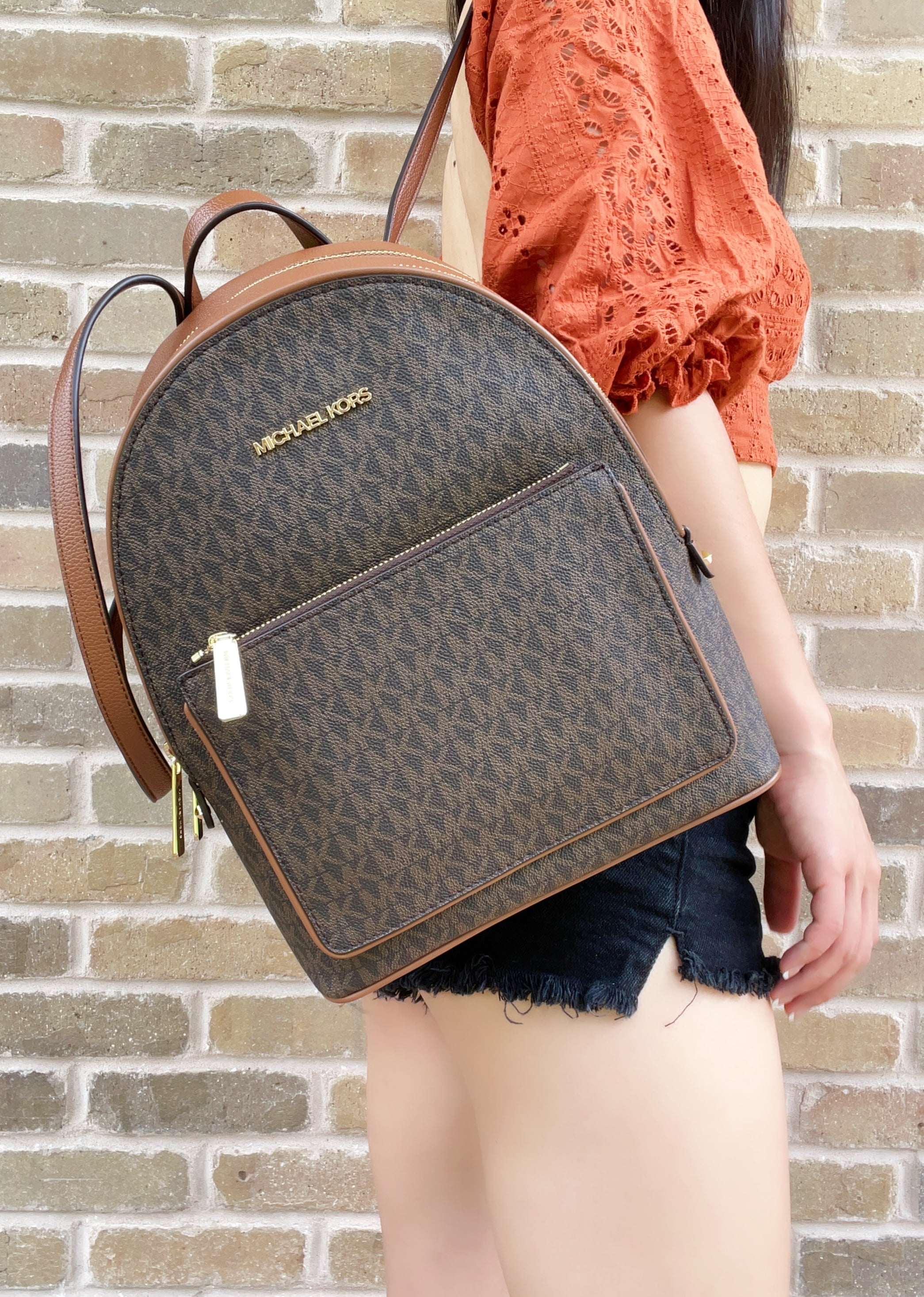 Authentic michael best sale kors backpack