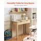 thumbnail image 2 of VEVOR Escritorio para Niños de 870 x 395 x 751 mm, Mesa de Estudio Moderna y Sencilla con Cajón Mesa Rectangular para Niños para Dibujar, Leer y Escribir en el Hogar y Dormitorio, Color Madera, 2 of 9