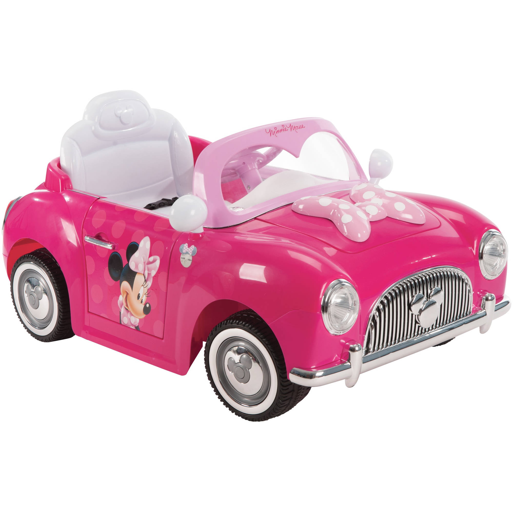 Minnie Mouse Remote Control Convertible Car Toy Pink Disney Fairy Tale Kids  Gift