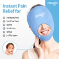 thumbnail image 2 of Mascarilla facial con paquete de hielo NEWGO para ojos hinchados, migrañas y enrojecimiento, 2 of 7