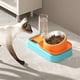 thumbnail image 5 of Cuenco de comida para gatos, bebedero automático antiderrames de acero inoxidable, cuenco de agua inclinado de 15 grados para mascotas pequeñas y medianas, 5 of 5