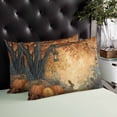 thumbnail image 4 of Orange Pumpkins Throw Pillow Cover 12 x 20 Inch Decorative Pillow Cover Maple Tree Rabbit Vintage Forest Autumn Lumbar Pillowcase Seasonal Rectangle Cushion Case for Couch Sofa Bed Living Room, 4 of 7