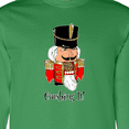 thumbnail image 4 of Inktastic Crushing It Nutcracker Long Sleeve T-Shirt, 4 of 5