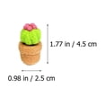 thumbnail image 2 of Houderco 8Ud Materiales Para Manualidades Con Fieltro De Lana Y Adornos De Cactus, 2 of 7