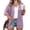 Light Purple, variant on Plus Size Lightweight Crochet Cardigan for Women Short Sleeve Summer Kimonos Boho Open Front Knitted Cardigans