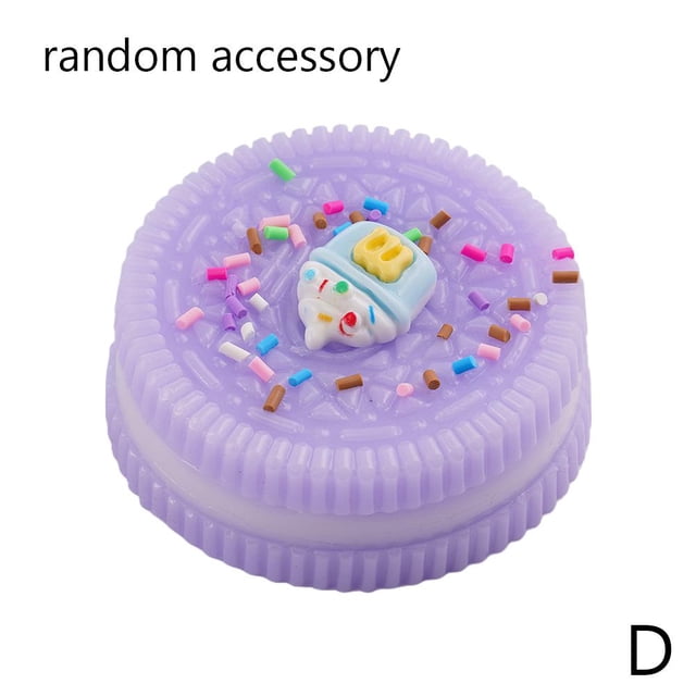 Large Size M Bean Sandwich Biscuits Pinch Fun Simulation Food Play Decompression Venting Toy Super Soft Pinch