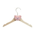 thumbnail image 4 of Percha para ropa de niños Percha para ropa de bebés Percha para ropa de bebés Percha para ropa de niños , Oso de color rosa, 4 of 8