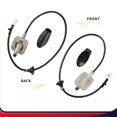 thumbnail image 4 of Conjunto de base de antena de radio con cubierta de adaptador 5064394AH para Ram 1500 2500 3500 2009-2021 5064394AG 5064395AE, 4 of 5