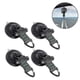 thumbnail image 1 of Heavy Duty Suction Cups 4 Pieces With Hooks Upgraded Car Camping Tie Down Suction Cup Camping Tarp Accessory With Securing Hook Strong Power For Awnin, 1 of 4