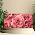 thumbnail image 6 of 1 Pcs 2D Flat License Plate Covers & Frames, Pink Roses For Decorative Front, Waterproof For Decoration Aluminum License Plate Covers & Frames Cover For Men Women, 12" X 6", 6 of 7