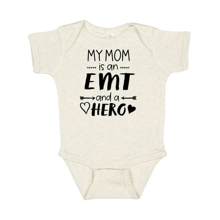 

Inktastic My Mom is an EMT and a Hero Gift Baby Boy or Baby Girl Bodysuit
