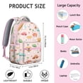 thumbnail image 5 of Cottagecore Fungi Backpack Boho Vintage Magical Forest Mushrooms and Fairy Tale Design Psychedelic Trippy School Bag, 5 of 5