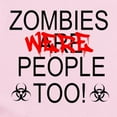 thumbnail image 2 of CafePress - Zombies Were People Too! Infant Bodysuit - Baby Light Bodysuit, Size Newborn - 24 Months, 2 of 4