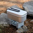 thumbnail image 4 of Caja De Almuerzo Al Aire Libre Fiambrera para acampar de 650ml, contenedor de comida de aleación de aluminio para Picnic, senderismo, pesca Likrtyny Para Estrenar, 4 of 9