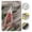 Red, variant on Pruning Shears, Garden Pruning Scissors, Stainless Steel Bypass Pruners, Ergonomic Handle Gardening Clippers, for Branch Flower Cutting