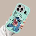 thumbnail image 2 of Funda de teléfono Disney Stitch para iPhone 16 15Plus 14 Pro Max X 12 7 8 11 Pro XR 13 Mini XS TPU funda de silicona, 2 of 5