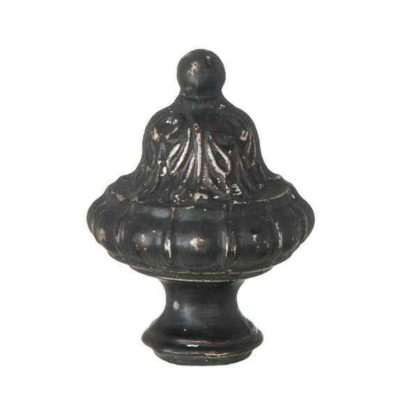 B&P Lamp® Roman Style Large Lamp Finial, Bronze Color