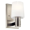 thumbnail image 4 of 55174NI Kichler Lighting Adani - 1 Light Wall Sconce In Modern Style-8.5 Inches Tall and 5 Inches Wide-Brushed Nickel Finish, 4 of 6