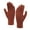 Brickred, variant on FZ FANTASTIC ZONE Womens Winter Gloves Cold Weathe, Warm Knit Touchscreen Gloves for Women with Dual-layer Thermal Fleece Lining