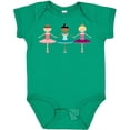 thumbnail image 3 of Inktastic Little Ballerina Trio Girls Baby Bodysuit, 3 of 5