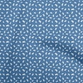 thumbnail image 1 of oneOone Rayon Medium Blue Fabric Kids Foot Sewing Craft Projects Fabric Prints By Yard 56 Inch Wide, 1 of 5