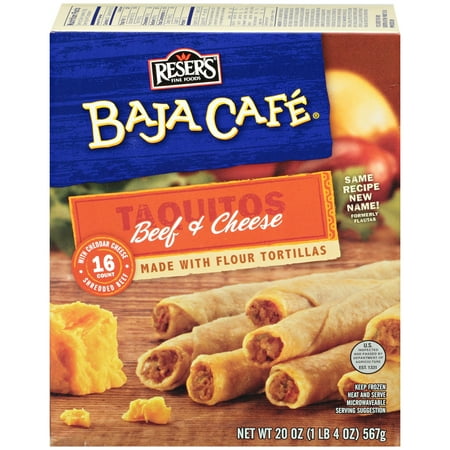 Baja Cafe® Beef and Cheese Taquitos 16 ct Box