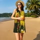 thumbnail image 3 of Disketp Cactus Flowers para Vestido sin Mangas para Mujeres, Vestidos de Verano para Mujeres, Casual y Holgado para la Playa, 3 of 7