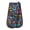 Abstract Colorful Modern Doodles, variant on Dailycode Double Sided Oven Mitt with Loop Heat Resistant Kitchen Long Potholders 7" x 35" Vintage Eyes and Flower