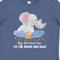 thumbnail image 4 of Inktastic My Titi Loves Me to the Moon and Back Elephant Family Boys or Girls Baby T-Shirt, 4 of 5