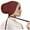 01_Coffee, variant on Casual Solid Color Multicolor Elastic Hijab Head Scarf for Women Lace Up Stretchable Wrap 01_Coffee,One Size
