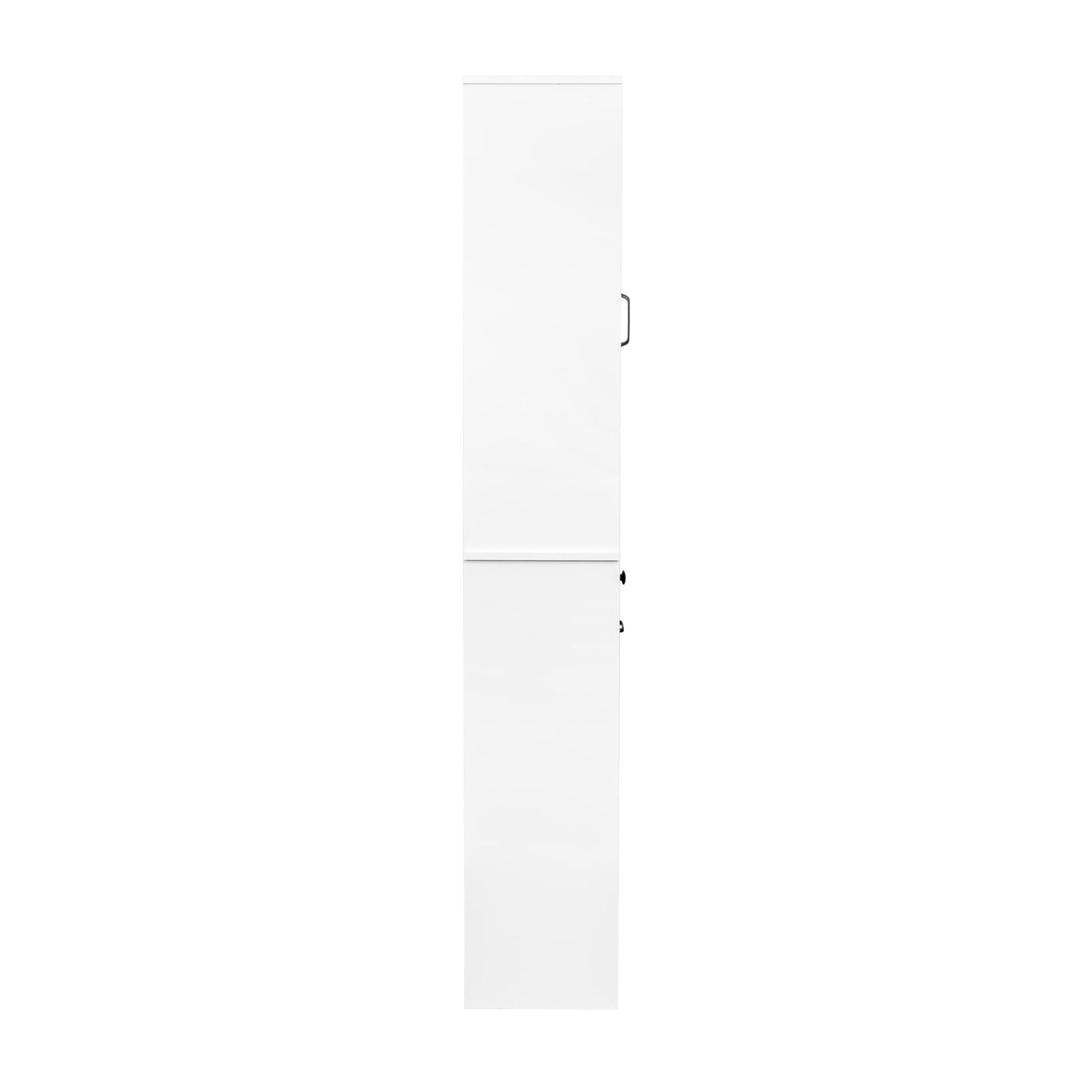 Laundry Cabinet with Storage Cabinet 1 Drawer for Bathroom Laundry Room, White