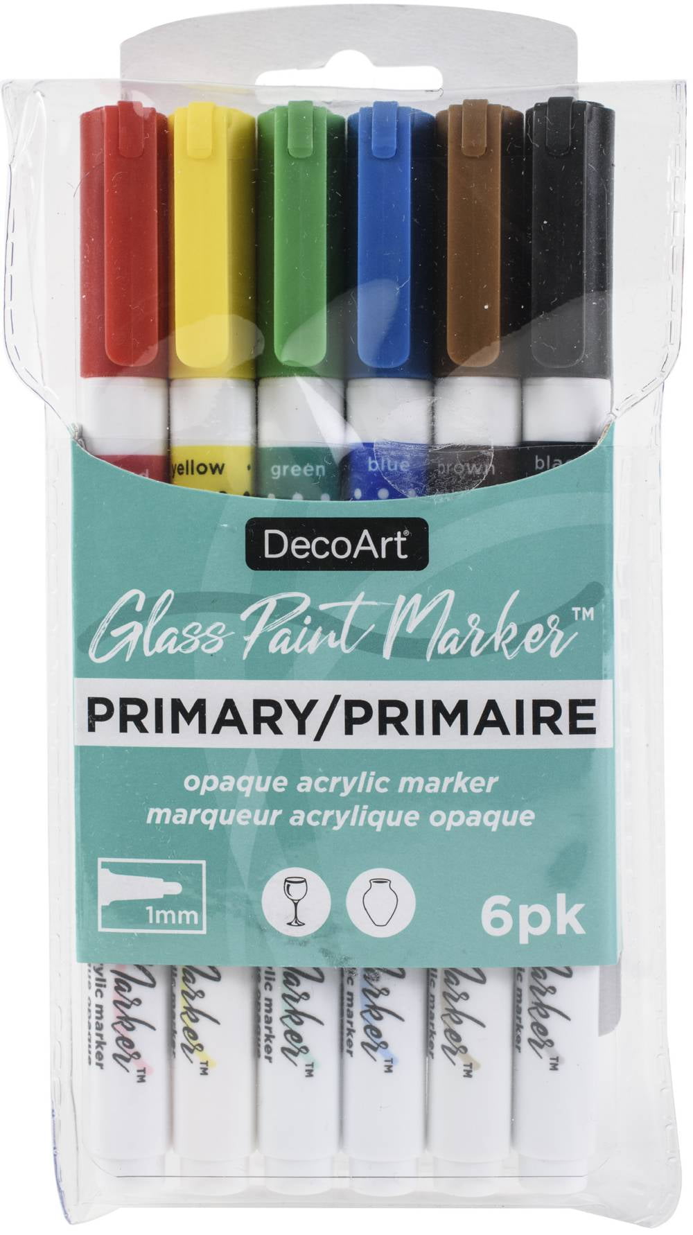 glass paint brush marker