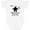 AA-White, variant on Halloween Bat Frightfully Cute Holiday Boys or Girls Baby Bodysuit