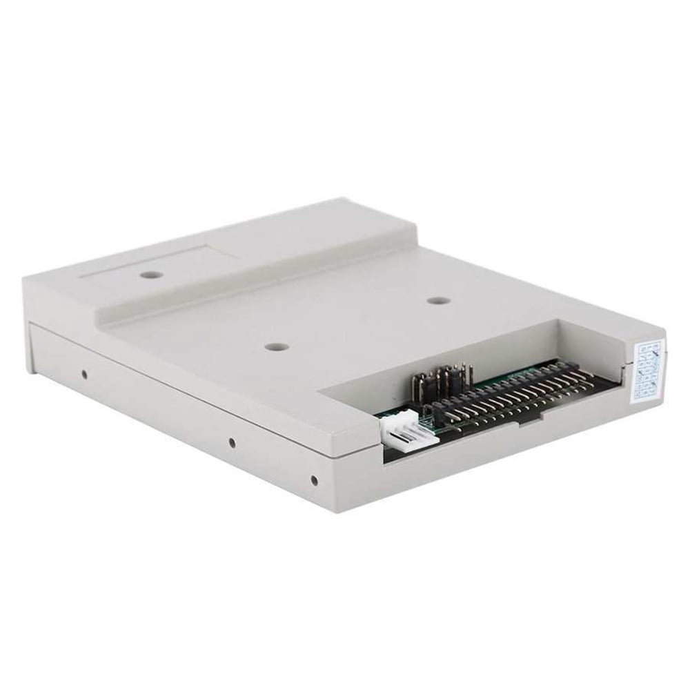 SFRM72- 3.5 Inch 72KB USB Floppy Drive Emulator for Happy Embroidery Machine Industrial,1 * USB Emulator,Grey white