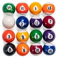 Felson Billiard Supplies Mini Pool Balls 1.5" Balls Fit Tabletop