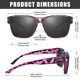 thumbnail image 4 of Gafas de sol Peekaco polarizadas UV400 para usar sobre lentes para hombre y mujer, 4 of 7