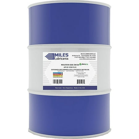 Milesyn SXR 5W30 Bulk Oil API GF-5/SN, Full Synthetic - 55 Gallon Drum