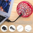 thumbnail image 3 of Flying Orb Ball Toys Soaring Hover Pro Boomerang Spinner Hand Controlled Mini Drone Globe Shape Spinning Safe for Kids Adults Outdoor Indoor(Red), 3 of 7