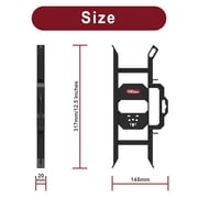 Hyper Tough extension cord and light storage, wrap, hold up to 100ft, black, material: PP