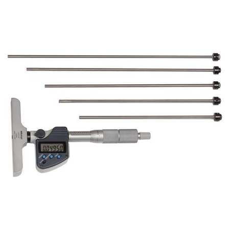 Mitutoyo Micrometer Set - Mitutoyo Electronic Depth Micrometer, 317-351-30