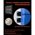 thumbnail image 4 of VEVOR Gym Wall Padding Durable Waterproof Basketball Mat 2" Thick Foam Court Garage, 4 of 9