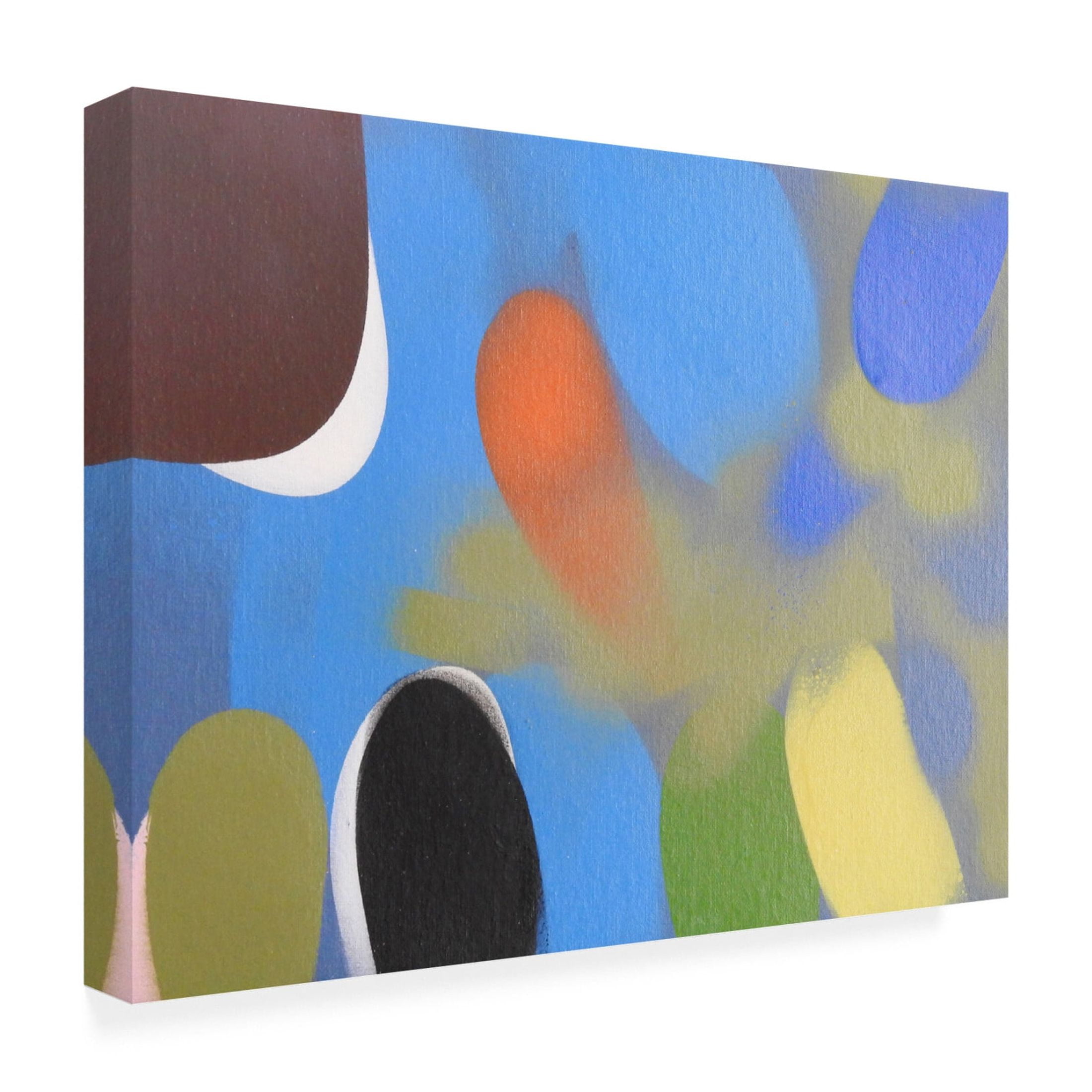 Canvas Wall Art - Gill Miller 'Life 11' Wall Art for Living Room, Bedroom, or Office Décor by Trademark Fine Art - 32 x 24 Inches