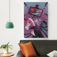 thumbnail image 4 of Anime Poster Hazbin Hotel Vox Wall Art Picture Painting Poster Canvas Print Posters Artworks Bedroom Living Room Decor 12x18inch(30x45cm), 4 of 6