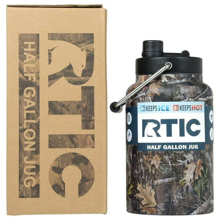 新品 rtic Half Gallon Jug  水筒 カモ リアルツリー RTIC Double Wall Vacuum Insulated Stainless Steel Jug (Camo