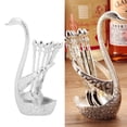 thumbnail image 4 of Dessert Spoon, Spoon Bracket, Portable Tableware For Home Kitchen Wedding, 4 of 8
