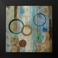 thumbnail image 2 of Vassileva, Silvia 15x15 Black Modern Framed Museum Art Print Titled - Bubble Graffiti II, 2 of 5