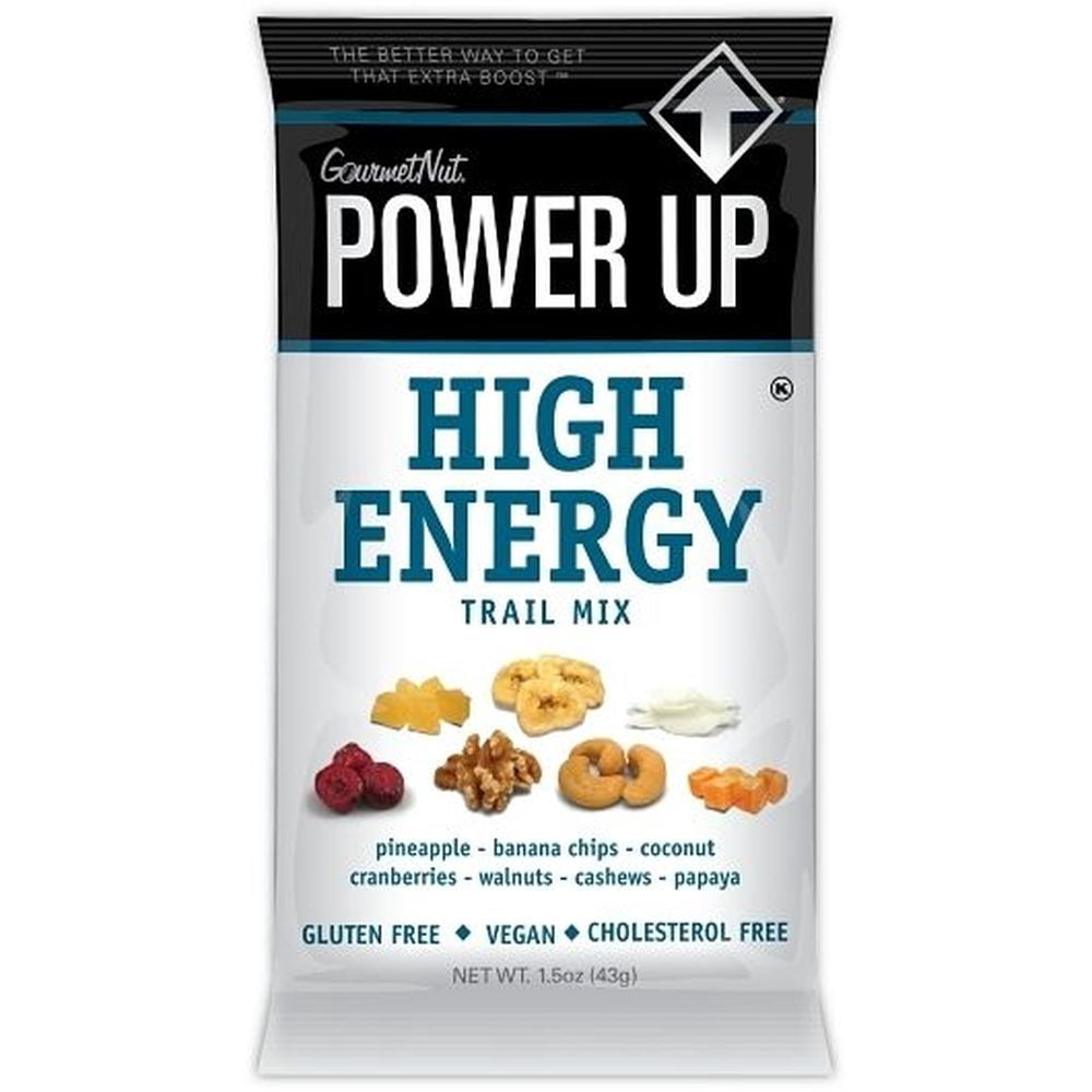 Power Up Trail Mix High Energy Multipack, 8 Count, Gluten Free, Vegan, Non-GMO